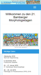 Mobile Screenshot of morphologietage.de